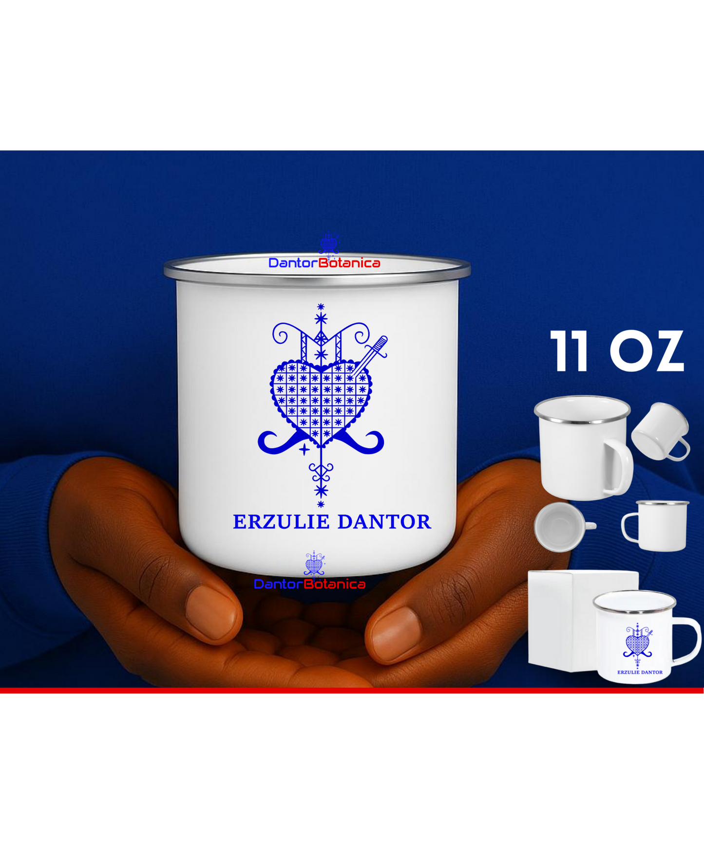 DANTORBOTANICA ERZULIE DANTOR VEVE MUG- KODE LWA