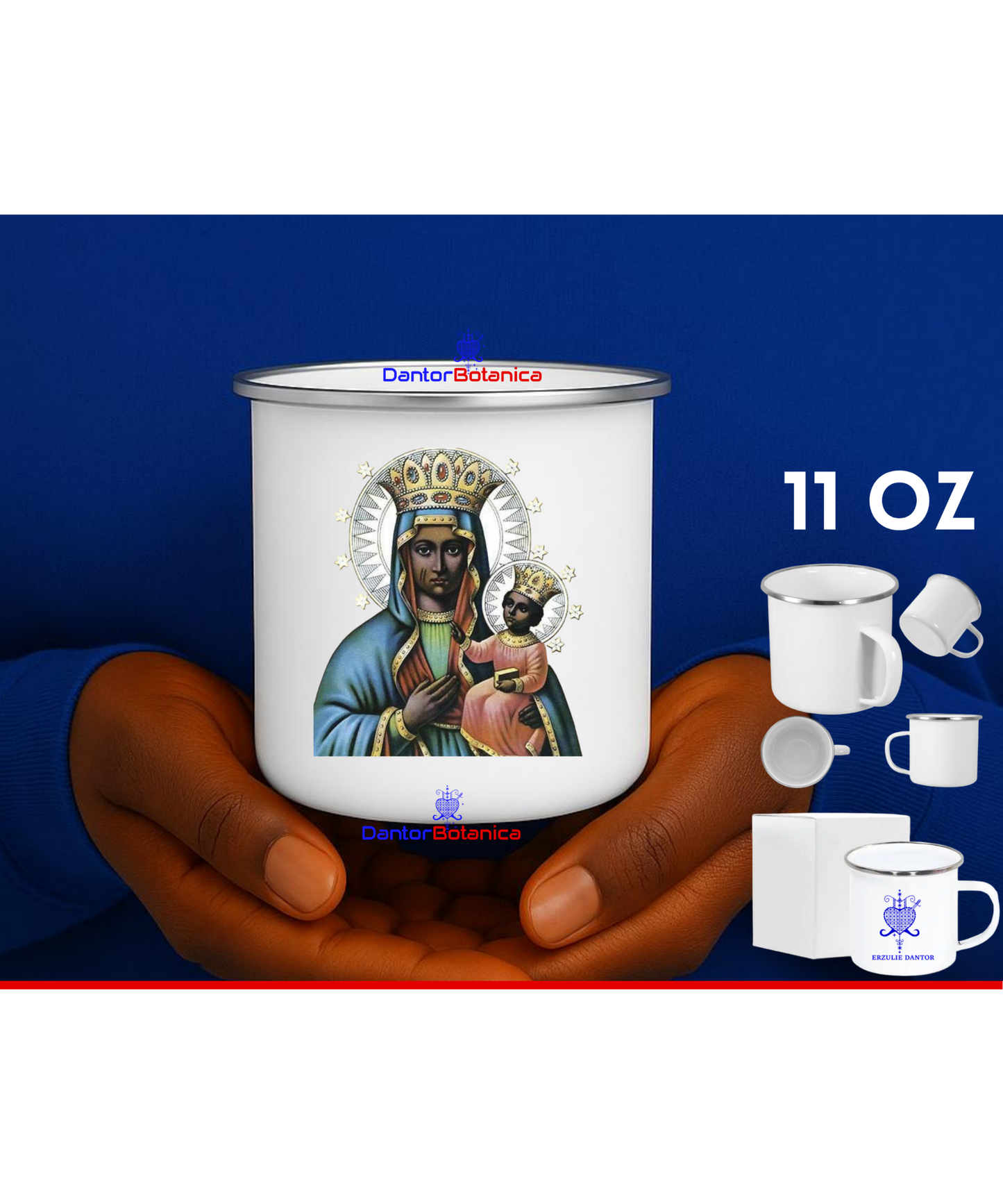 DANTORBOTANICA ERZULIE DANTOR VEVE MUG- KODE LWA